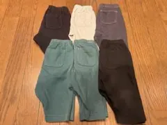 ユニクロ　レギンス7部丈　80cm 6枚