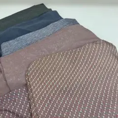 小紋 正絹 まとめ売り 着物 リメイク み-367のサムネイル