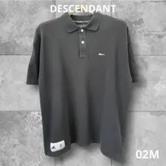 DESCENDANT ポロシャツ ブラック 02Mサイズのサムネイル