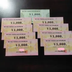 ビックカメラ コジマ 株主優待券 9000円分 #412