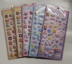 ボンボンドロップシール風 5枚 まとめ売り