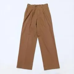 L.L.Bean コットン 2タック チノパンツ ブラウン 90s 00sのサムネイル