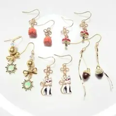 ハンドメイドピアスまとめ売り