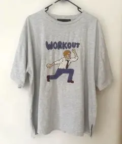 Libby&Rose WORKOUTおじさん刺繍Tシャツのサムネイル