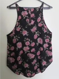 FOREVER 21☆　花柄ノースリーブキャミソール M