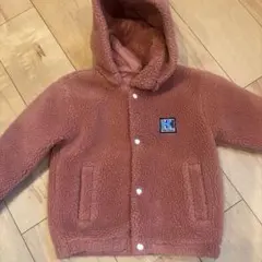 美品ヘリーハンセン　ボアジャケット サイズ:110cm カラー：ピンク