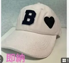 新品未使用 bibiy. B. CLUB CAP 帽子 ivory - メルカリ