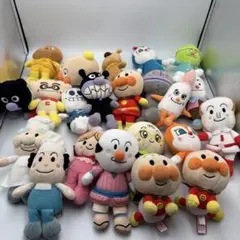【豪華22体セット】アンパンマン プリちぃ★ビーンズ ぬいぐるみ まとめ売り