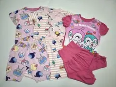 アンパンマン 半袖 セットアップ パジャマ ルームウェア 7点セット まとめ売り