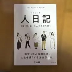 人日記 : 1日1分、会った人の名前を書く