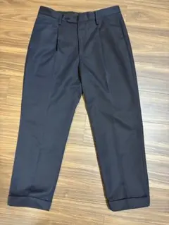 BEAUTY& YOUTH スロウ ツイル 1プリーツ ダブル パンツ