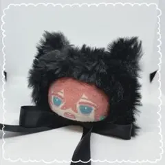 おまんじゅう　着ぐるみ　ぬい服　黒　白　たれみみ うさぎ　ねこ　８点 10cm〜13cm ぬいぐるみ ぬい服 オーダー ねこ うさぎ 着ぐるみ