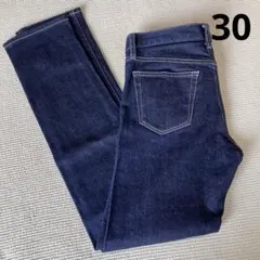 W30 UNIQLO ユニクロ ストレッチセルビッジスリムフィットジーンズ 赤耳