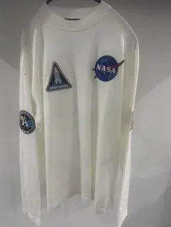 BALENCIAGA NASA ロゴ 長袖ロンT Balenciaga X Nasa Long Sleeve T-Shirt in White BNWT XL | eBay