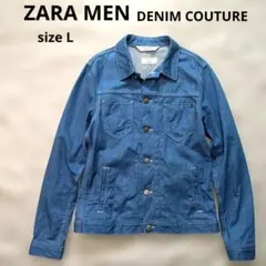新品 ZARA MEN DENIM COUTURE デニムジャケット サイズLのサムネイル