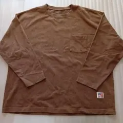 relume original HEAVY WEIGHT 長袖ポケットカットソー