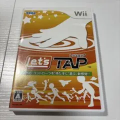 Let's TAP レッツタップ　Wii ソフト　盤面ほぼ傷なし美品