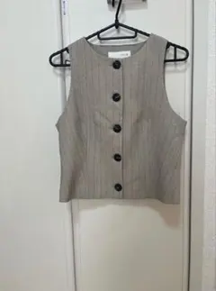 ストライプベストXS ZARA