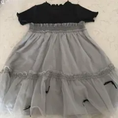 après les cours ワンピース 100cm 半袖ワンピース