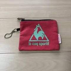 le coq sportif ミニポーチ チェリーピンクのサムネイル