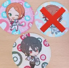 朔間凛月、三毛縞斑、葵ひなた あんスタ アニカフェ 特典 コースター ホログラム