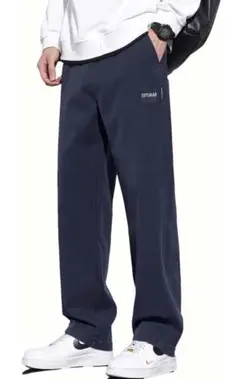 ズボン メンズ 裏起毛パンツ メンズ 防寒ズボン Lサイズ