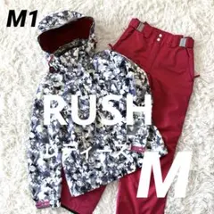 #M1✨RUSH✨スキー スノボ ウェア 上下 レディースM