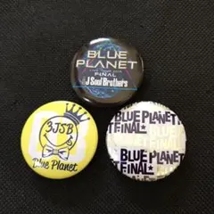 三代目♡三代目JSB BLUE PLANET BP FINAL 缶バッチ
