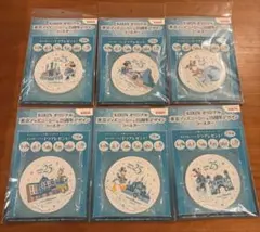KIRIN 東京ディズニーシー 25周年コースター 全6種コンプリートセットのサムネイル
