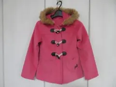 ALGY　ダッフルコート　140㎝　美品　アウター　コート　ピンク　女児