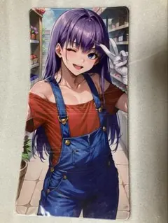 T*屋様 紫髪 メルトリリス FGO 美少女 プレイマット、ラバーマット、マウス
