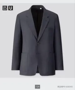 【美品】ユニクロテーラードジャケット311-426040XL