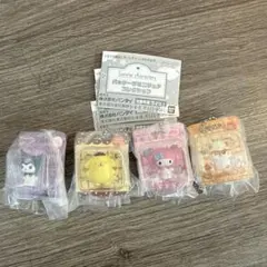サンリオキャラクターズ パッケージミニチュアコレクション 4個セット ガチャ