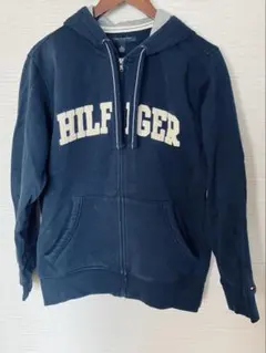 TOMMY HILFIGER トミーヒルフィガー ジップアップパーカー ネイビー
