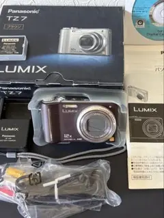 LUMIX DMC-TZ7 ブラック ライカレンズ 元箱・バッテリー2個付 - メルカリ