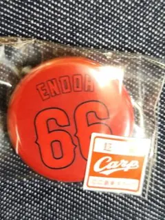 カープ　　缶バッジ　　遠藤淳志のサムネイル