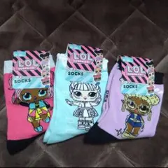 ☆L.O.L SURPRISE 靴下 ソックス☆ 15〜20
