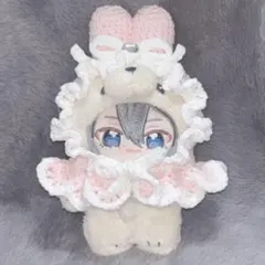 フード ボンネット ひつじ ベビーピンク 11〜14㎝ぬい服 - メルカリ