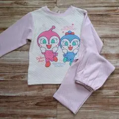 新品 未使用 ドキンちゃん コキンちゃん 長袖パジャマ 女の子 95のサムネイル