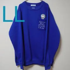 ドラえもん 刺繍ロゴ 胸ポケット スウェット トレーナー LLのサムネイル