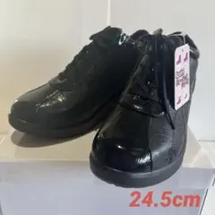 ニューペペ／New PePe 型押し 厚底シューズ 3E ウォーキングシューズ