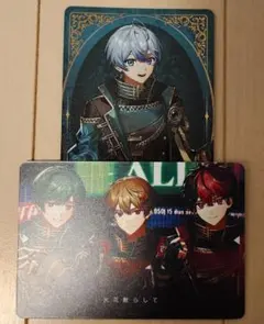 雨乃こさめ、関東組(すち、暇72、LAN)チップス　カード2枚セット