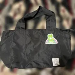 Pickles the Frog 黒トートバッグ