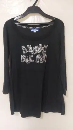 BURBERRYブルーレーベルのカットソー トップス 5分袖 Tシャツ