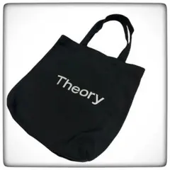 Theory セオリー ノベルティ トートバッグ ブラック ロゴ A4 非売品のサムネイル