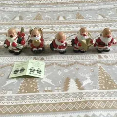 美品☆横浜＊高島屋＊チャリティーサンタ　5体SET 2012〜2016年