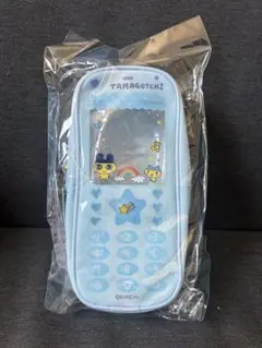 TAMAGOTCHI たまごっち ガラケー型ビニールポーチ ライトブルーのサムネイル