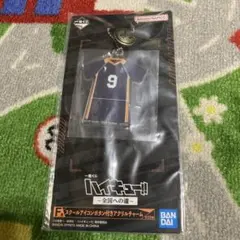 新品》一番くじ　ハイキュー‼︎ F賞スクールアイコン付きアクリルチャーム　影山飛雄