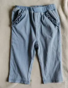 petit main ライトブルー ボトムス 100