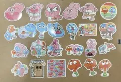 【新品】 おかしなガムボール ステッカー！ 25枚！